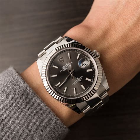 rolex datejust 41 rhodium preis|Rolex Datejust 41 retail price.